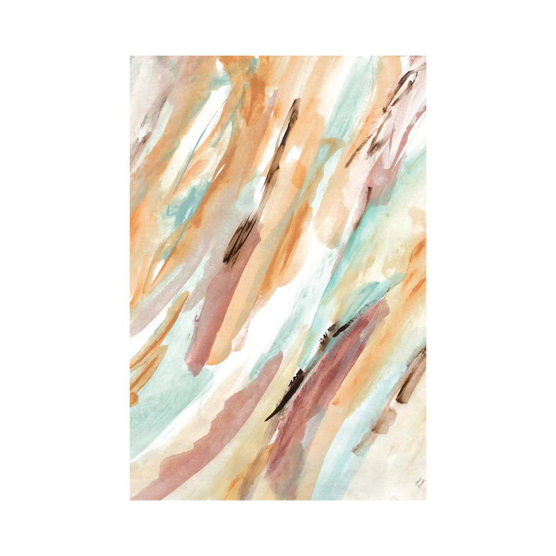 Coordination by Lanie Loreth - Wrapped Canvas Painting, 20.32 cm H x 30.48 cm W