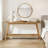 70.9-Inch Farmhouse Console for Entryway, 2-Tier Entry Table Sofa Table-1206774632