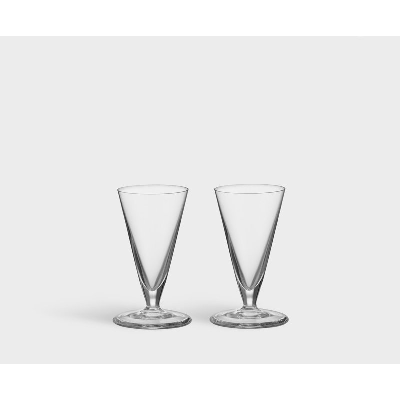 Geometry Handmade Cordial Glass
