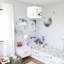Brinley - Light White Drum Pendant