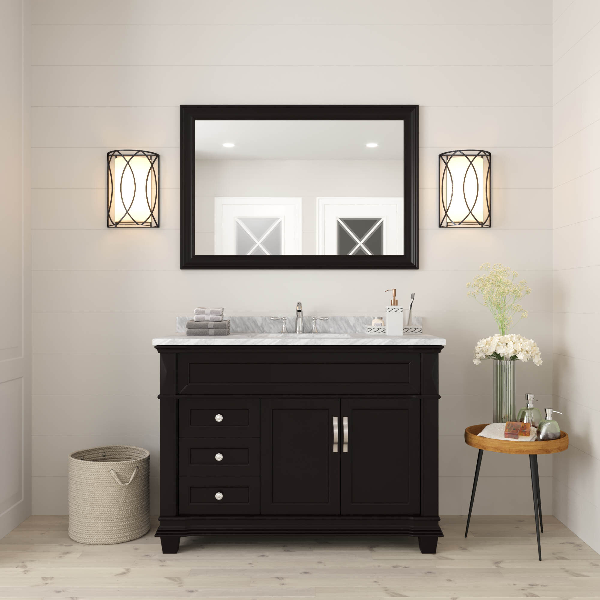 Darby Home Co Kace 48.8'' Free-standing Single Bathroom Vanity with ...