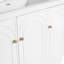 Meuble-lavabo de salle de bain autoportant - Portes d'armoire fermées - Sans lavabo-115688307