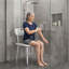 Chaise de douche médicale à hauteur ajustable