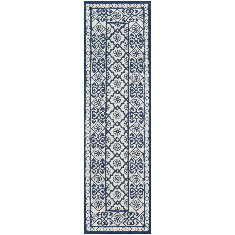 Agathe Wool Oriental Indoor Rug, Runner 2'3" x 8'