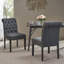 Ensemble de 2 chaises roulantes Broxton touffeté à manger KD MP2-1679558519-1679558512