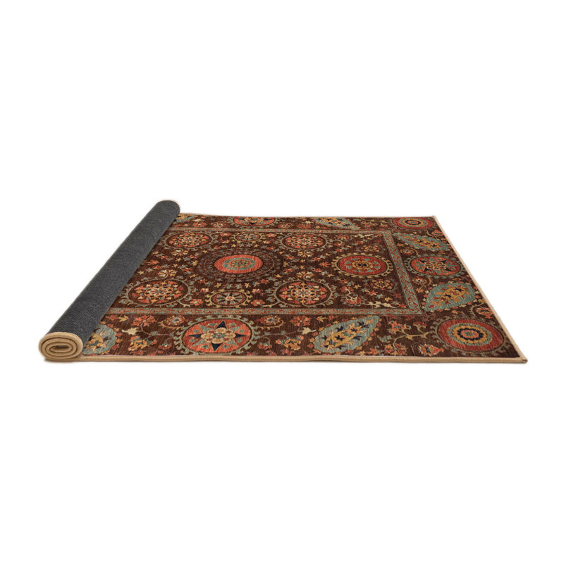 Abstract Indoor Rug, Round 8'