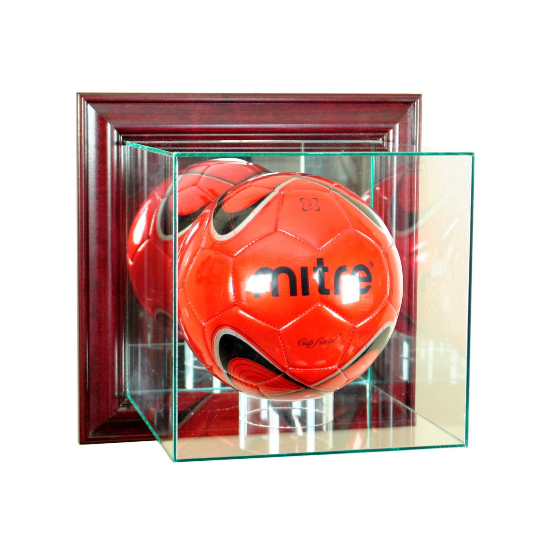 Perfect Cases And Frames 14'' W 11'' D Soccer Glass Ball / Puck Case Perfect Cases and Frames