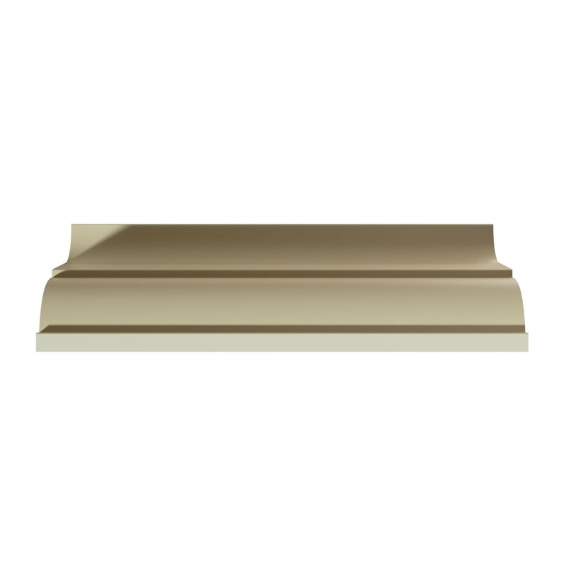 Denisse 96 in. Unfinished Polyurethane Crown Moulding