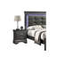 Table de chevet contemporaine grise avec tiroirs de rangement - 2 finitions essentielles pour la chambre à coucher