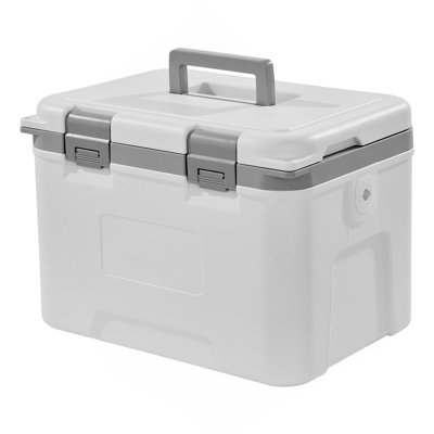Portable Cooler 21 QT Insulated Hard Cooler 30 Can Capacity With Handles Strap