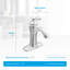Robinet de salle de bain monotrou avec drain Moen Brantford-3864629
