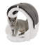 Boîte pliable 1000W pour animaux de compagnie pour chats et petits chiens