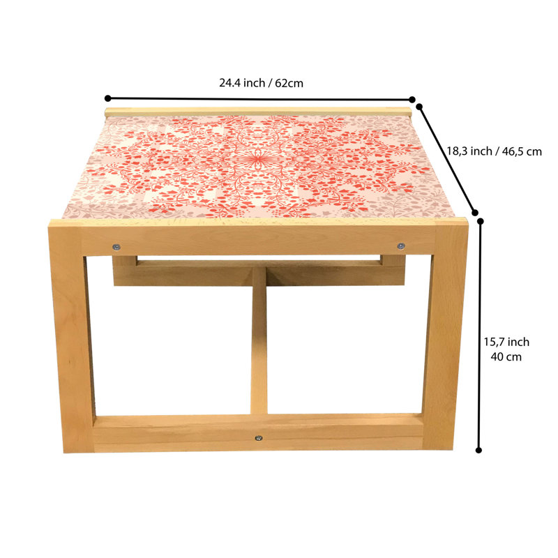 Jahiya Sled Coffee Table, 62cm H x 46cm W x 40cm D