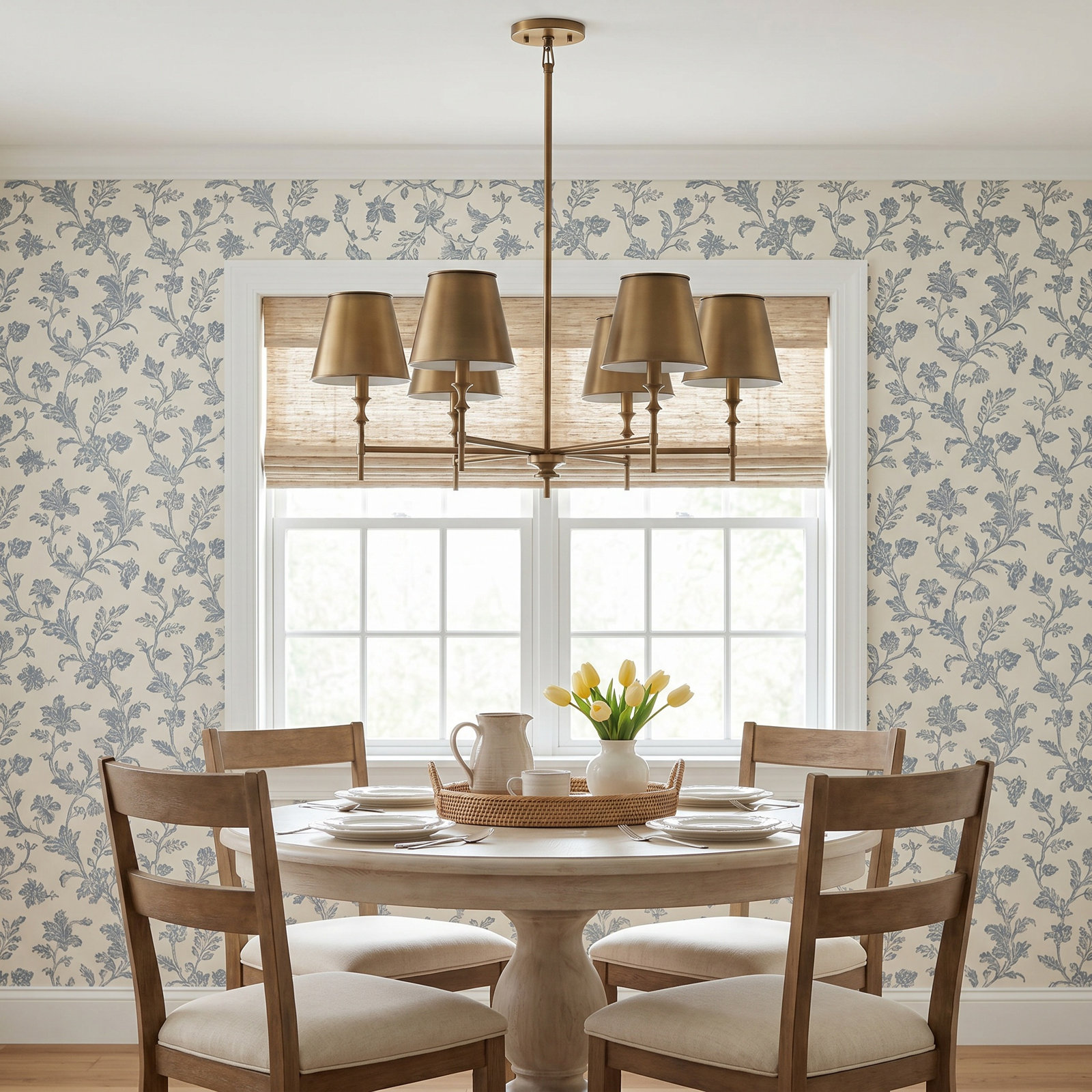 Freya 8-Light Chandelier, 33" H x 41" W