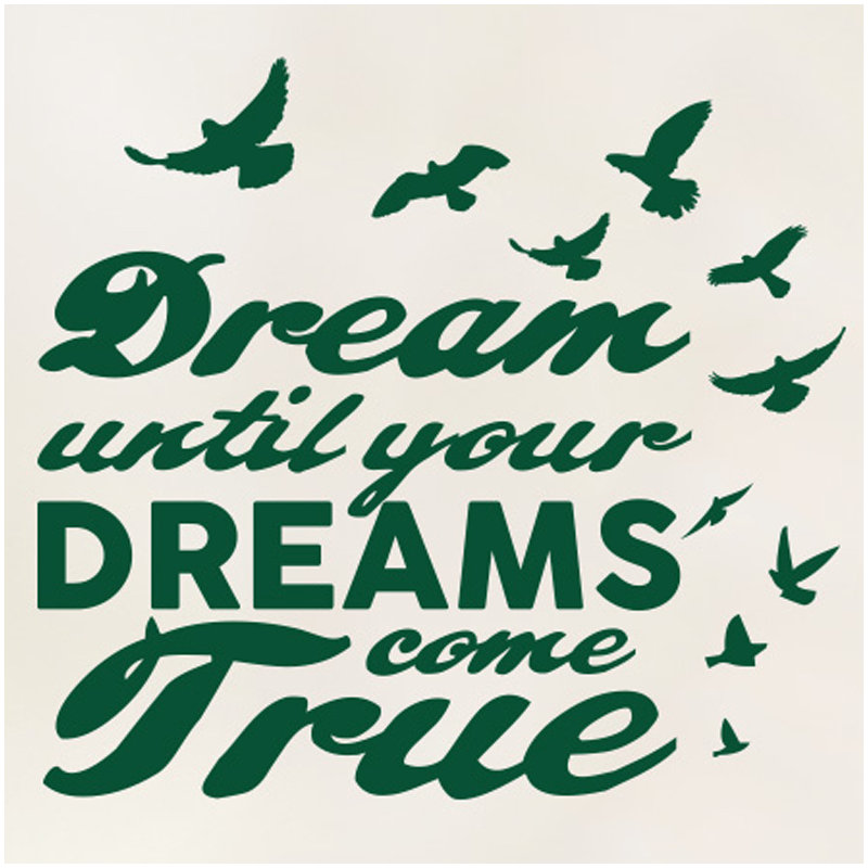 Wall Decal, Dark Green