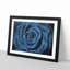 Pretty Blue Rose - Picture Frame Painting Print-56758327-56758330