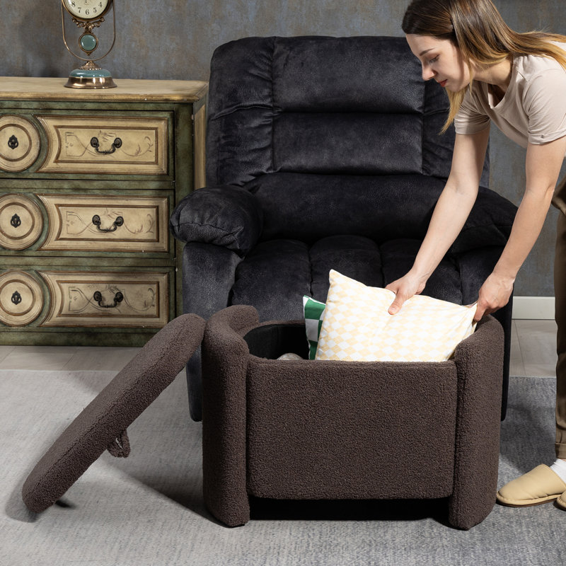 Fauteuil d'appoint de style Mid-Century moderne, Brun