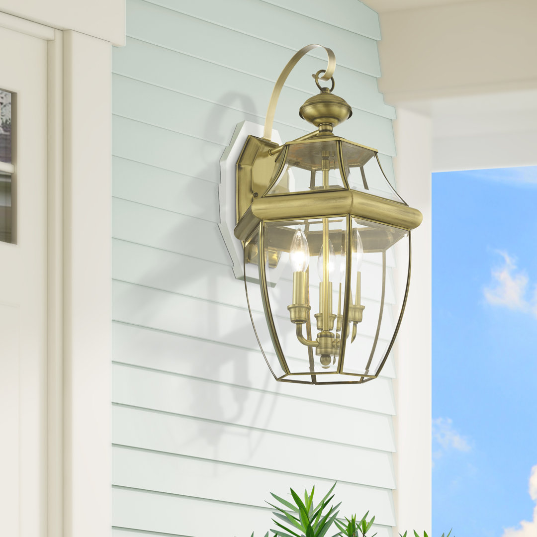 Alexavier Solid Brass Wall Light Lark Manor™ 