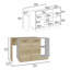 Îlot de cuisine polyvalent avec rangement abondant et design élégant-677583405