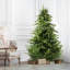 Foxtail Pine 7.5' Green Pine Artificial Christmas Tree-596987009-603104499