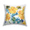 Coussin décoratif en polyester floral