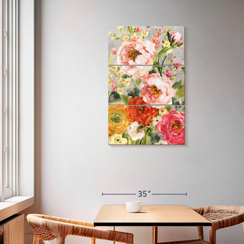 Harnek Damask Garden, 57" H x 36" W