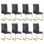 Ensemble de salle à manger rectangulaire moderne en verre avec cadre géométrique et chaises en porte-à-faux-854250952-844563417-854250967