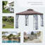3m x 3m Metal Patio Gazebo