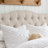 Upholstered Headboard, Solid Wood Head Board with Wood Legs,  Fabric Headboard in Modern Design-513705676-513705665