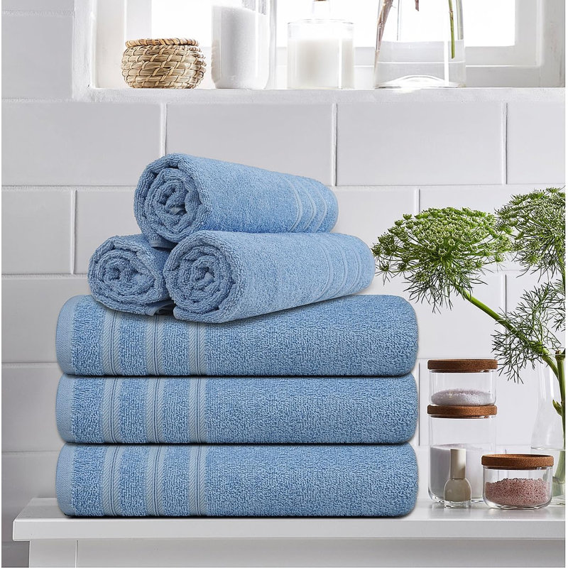 Kenrik Midweight Bath Towel, Aqua