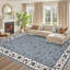 Rectangle Floral Area Rug-805193440-805193442
