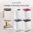 Serenelife Towel Warmer - 23L Capacity Bucket With Timer Function, Fits Up To Two Oversized Towels For Bathroom, Wood-121704935