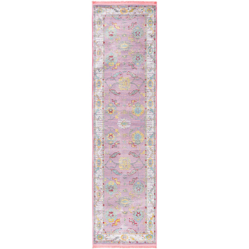 Ikat Indoor Rug, Runner 2'7" x 10'