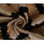 Coussin de luxe en velours de soie à chevrons noir neutre 16 x 24