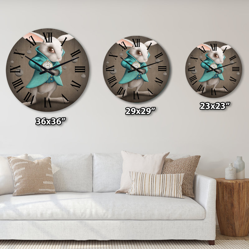 Horloge murale très grande, Moyen