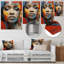 - Impression murale en métal afro-américaine-99555180