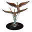 Statue de jardin héron volant