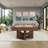 Rowan 8' Contemporary Pool Table in Light Walnut- Professional Delivery & Installation Included ($1,000+ Value)