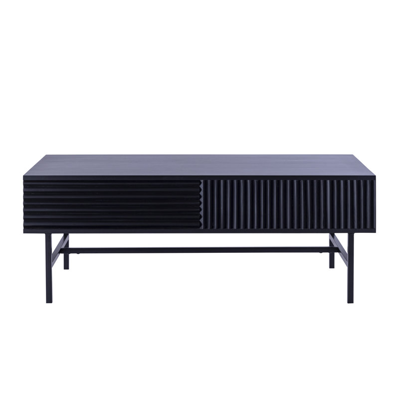 Animas Black Finished Coffee Table