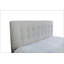 Grand lit tapissier avec 2 tables de chevet