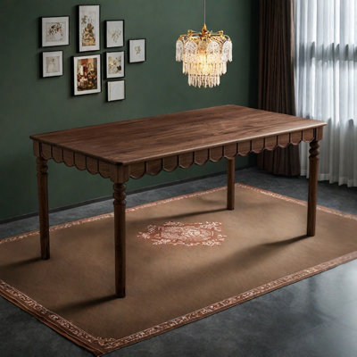 Solid wood durable and environmentally table