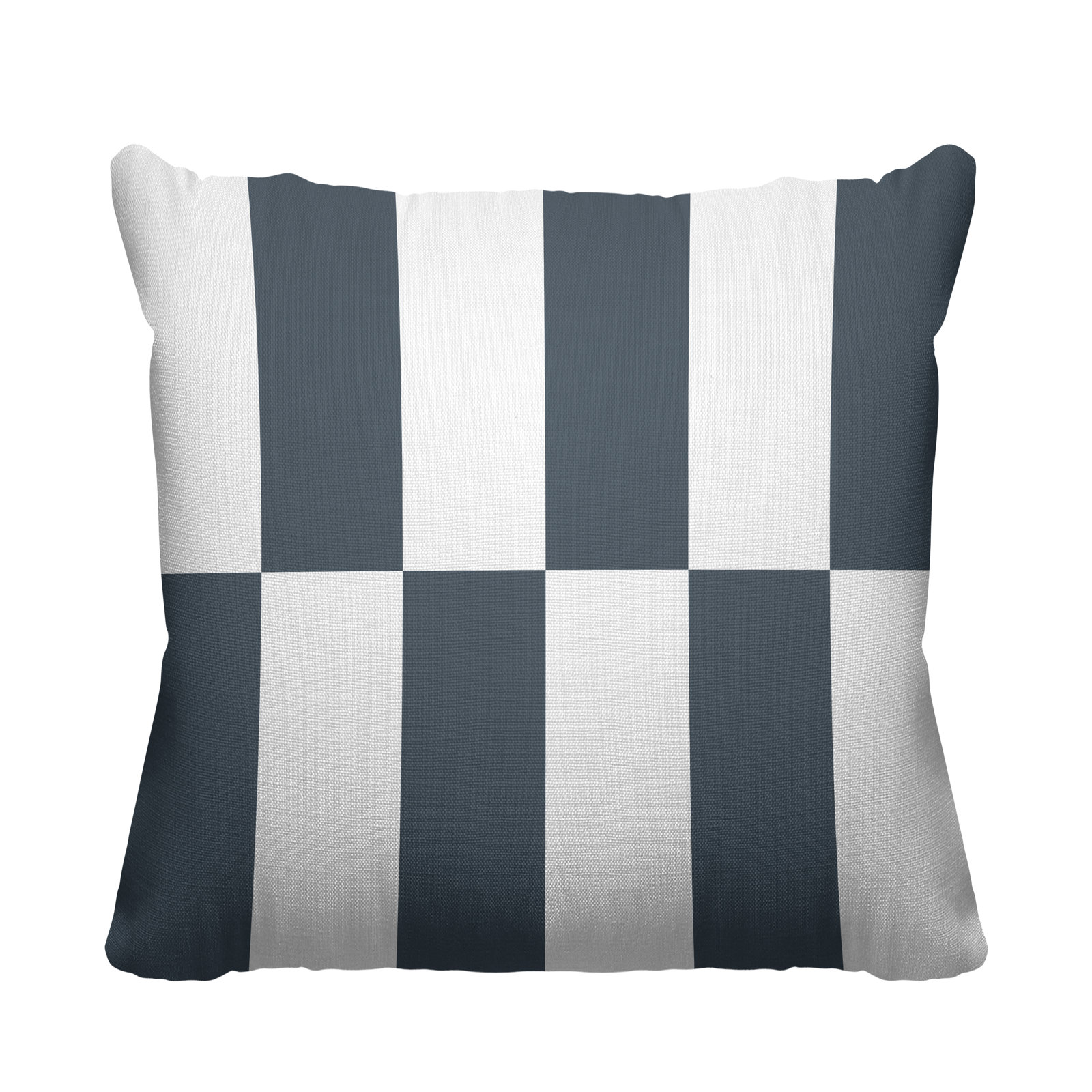 Luella Geometric Indoor/Outdoor Throw Pillow, Gray, 15" x 15", Square