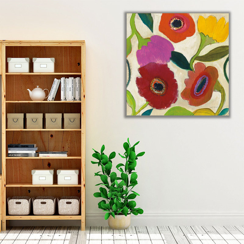 «Garden Memory II», reproduction d'art sur toile, H 12 po x l 12 po