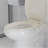 Elongated Toilet Seat, Slow Close Toilet Cover Seat for Easy Clean and Stain-Resistant, Plastic Toilet Seat with Cover, Quick-Release Hinges and Quick-Attach Hardware, Almond-126175766