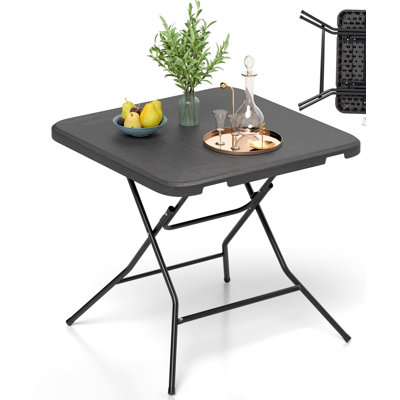 Square Outdoor Bistro Table - 80 cm W 80 cm D
