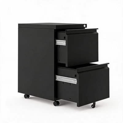 37 cm W Stainless Steel Filing Cabinet