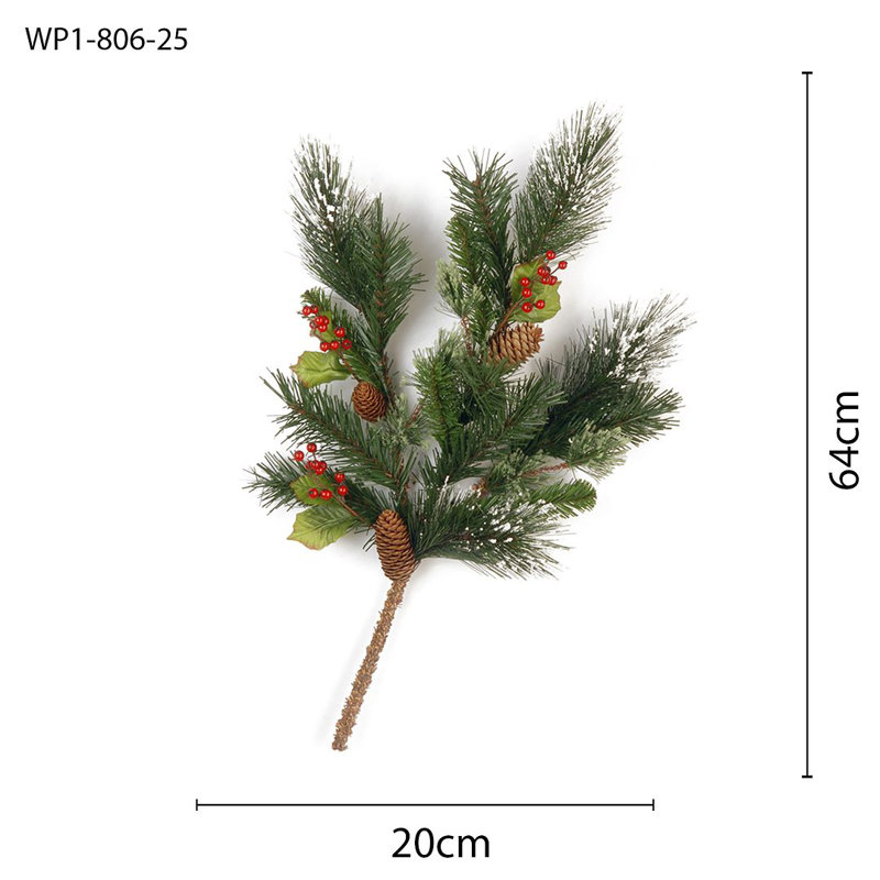 Wintry Pine 25" Spray Swag