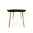 Solid Wood Base Dining Table