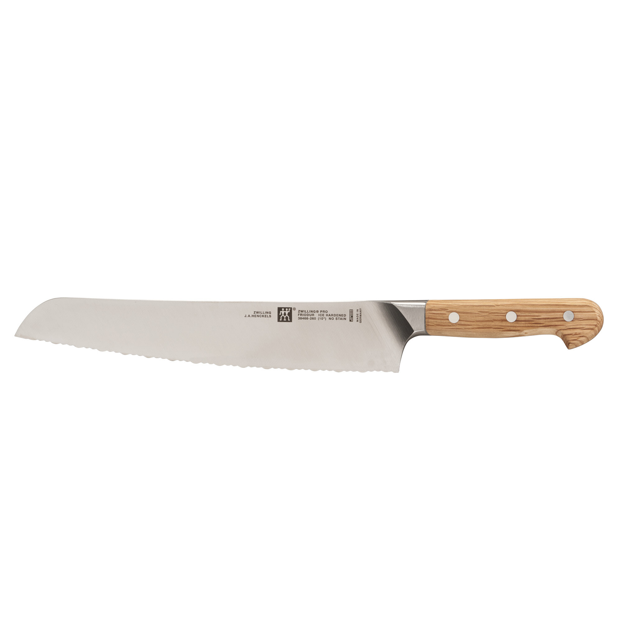 ZWILLING Pro Holm Oak 10-pc Knife Block Set - White Block