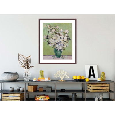 Roses par Vincent van Gogh - Impression sur toile